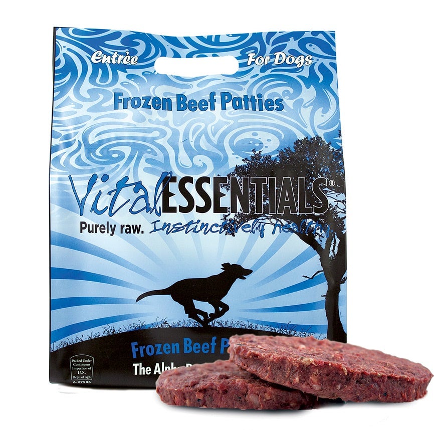 Vital essentials dog on sale food